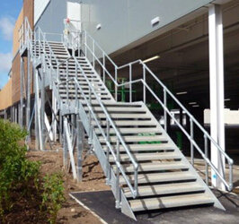 Metal Fire Escape Stairways